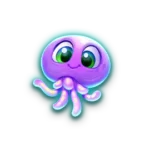 魚魚魚老虎機一般符號-水母